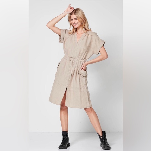NWT Nu Denmark Tessa Linen Dress S - Picture 1 of 4
